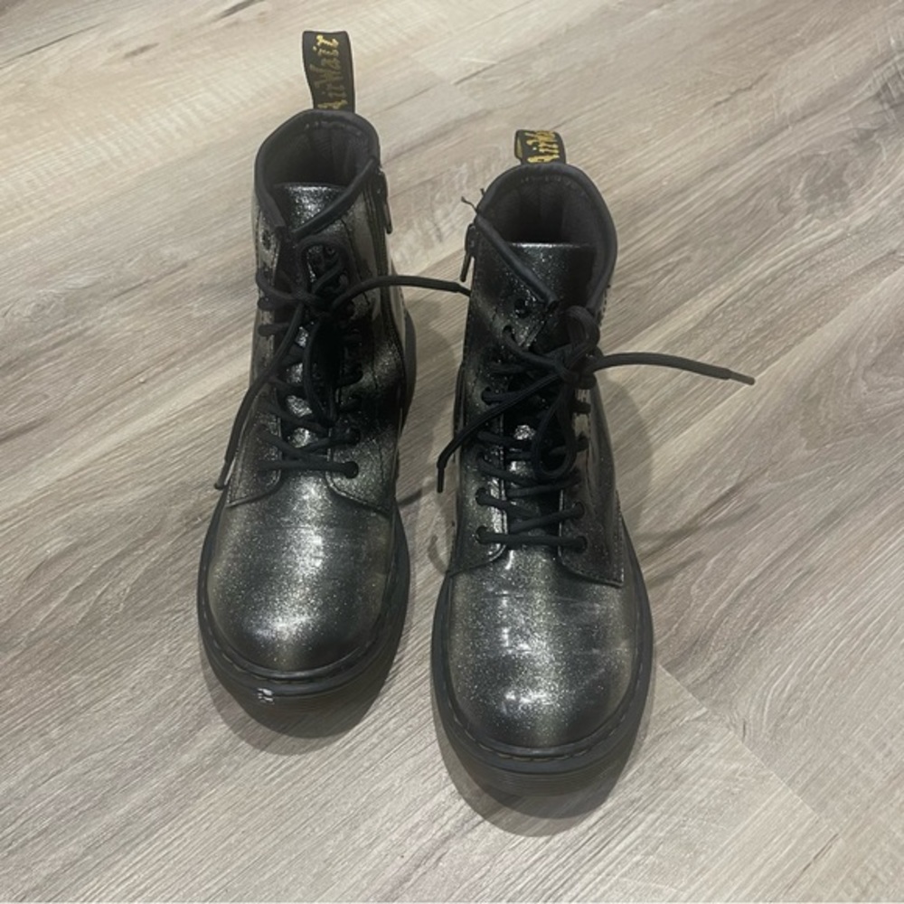 Dr. Martens little girl‎ glitter shoes size 3